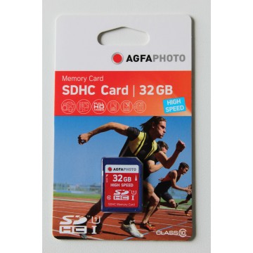 AGFA CARTAO SDHC 32GB HIGH SPEED (CLASSE 10)                