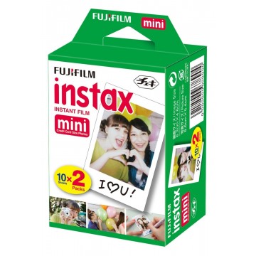 PACK 10X2 CARGAS CORES INSTAX MINI GLOSSY                   