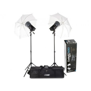 FY7404 - FOMEI BASIC LIGHT 500/500 KIT LUZ CONTINUA 3200ºK  